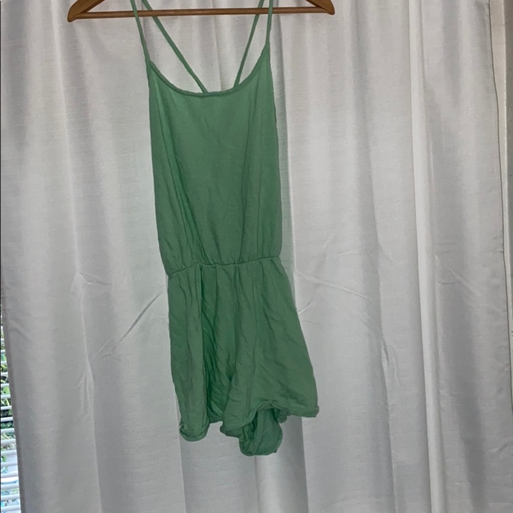 COPY - Mint Green Romper